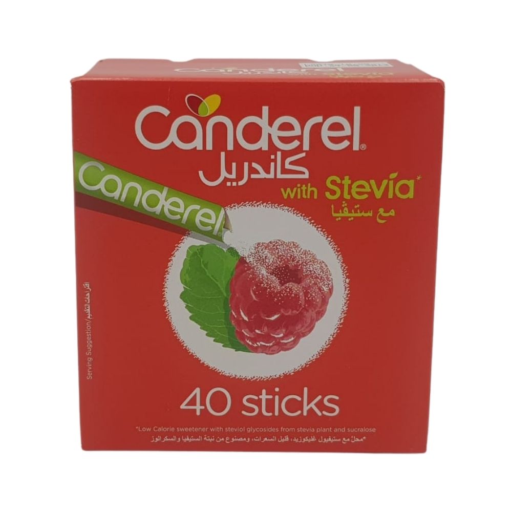 Canderel Green Sticks With Stevia 